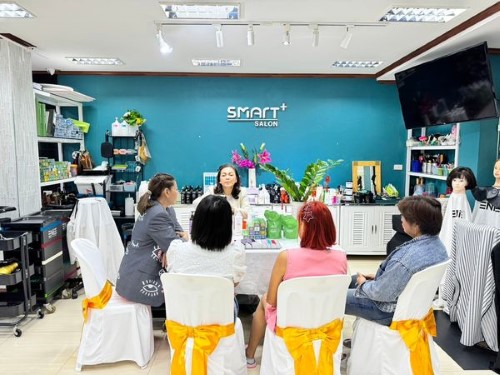 ขอบคุณอาจารย์เปิ้ลค่ะ รับน้องเครื่องพ่นไอน้ำ Smart Premium Hair Spa S+