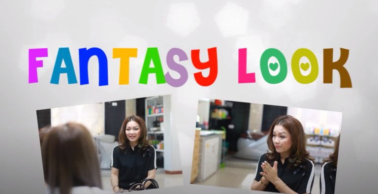 ย้อมสีผมให้ทันสมัย สอนโดย อ.ทีน่า By….FANTASY LOOK