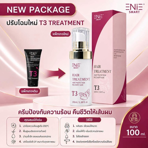 NEW PACKAGE – T3 TREATMENT โฉมใหม่มาแล้ว